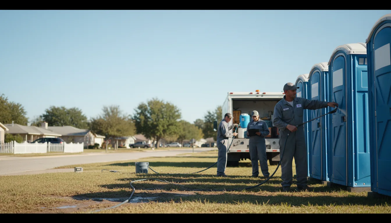 Long-Term Portable Toilet Rental in Converse, TX near me